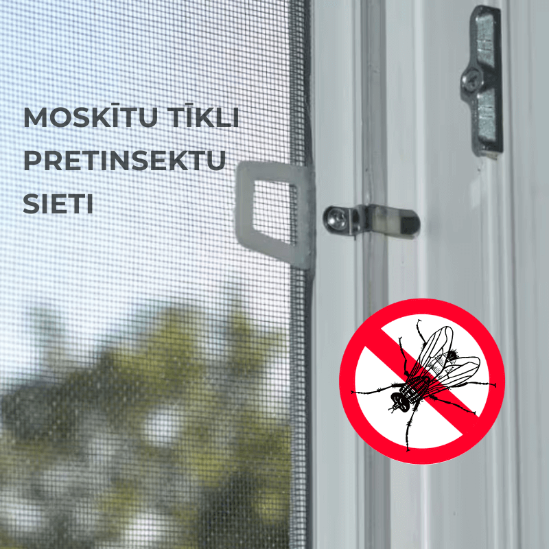 Moskītu tīkli (pretinsektu sieti)