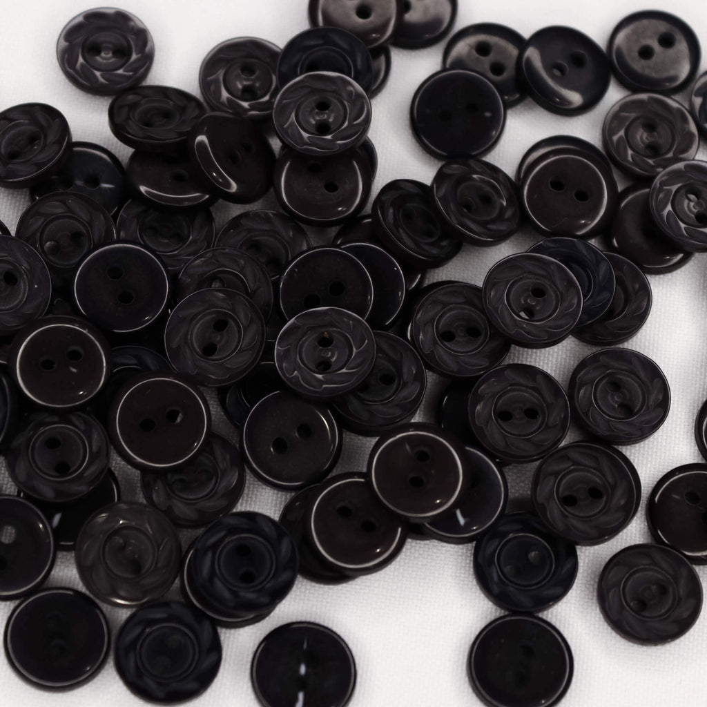 Plastmasas poga Ø13mm - tumši violeta