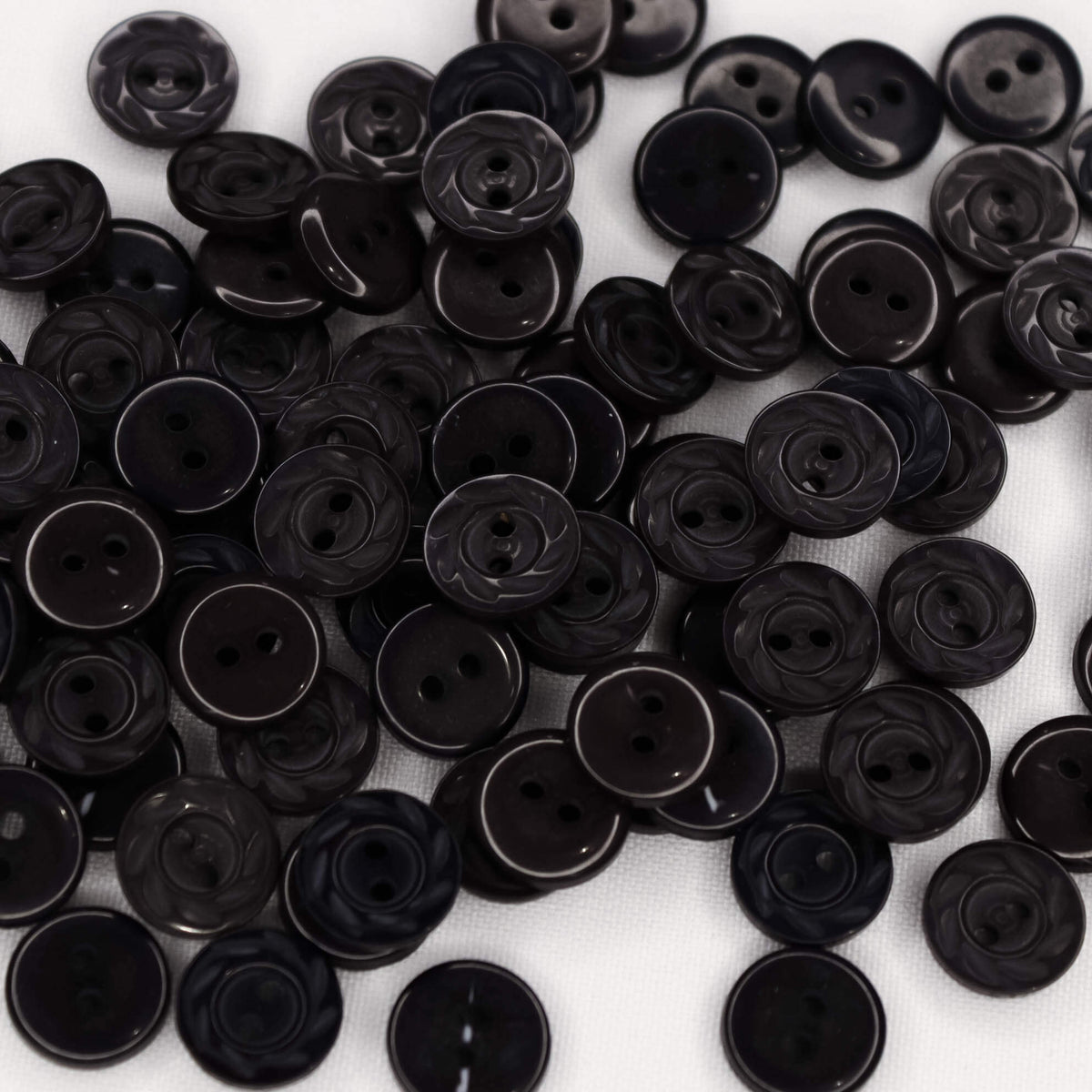 Plastmasas poga Ø13mm - tumši violeta