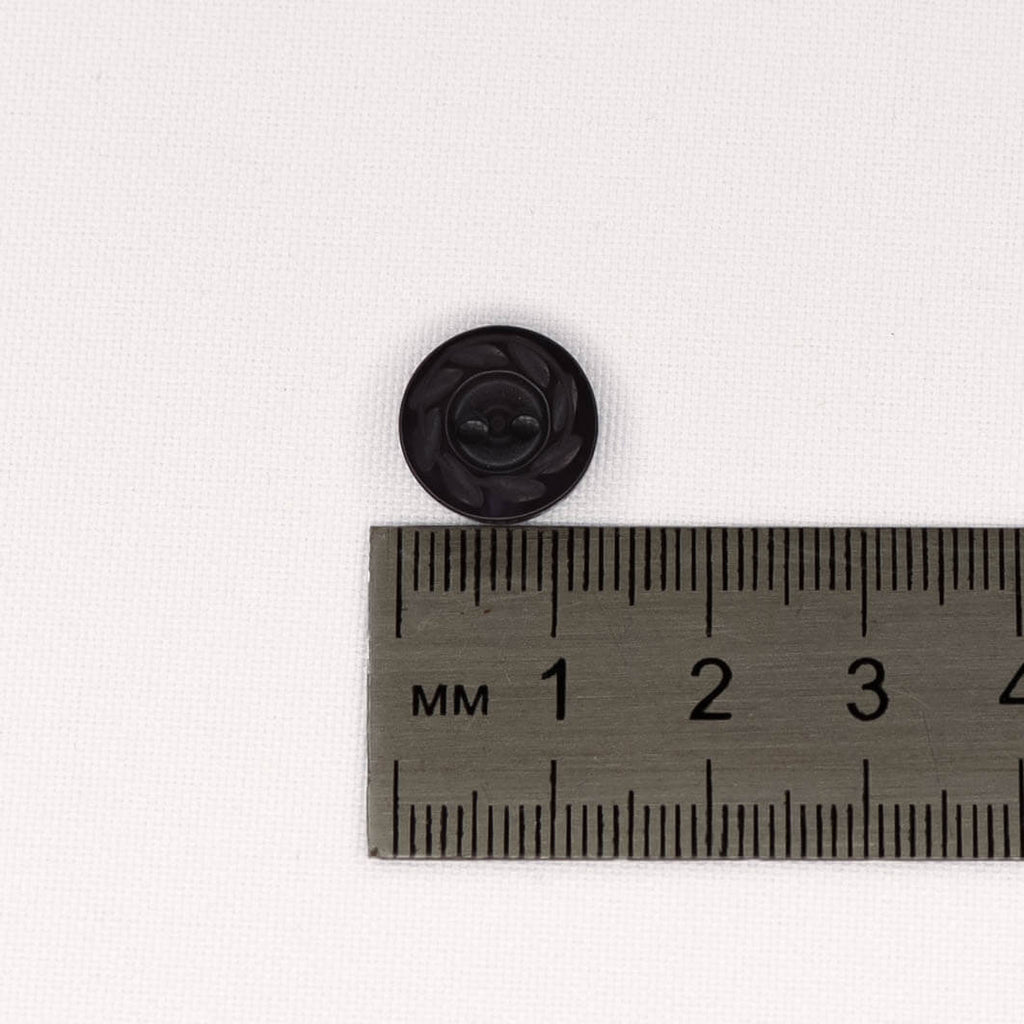 Plastic button Ø15mm | 24' - black