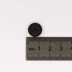 Plastic button Ø15mm | 24' - black
