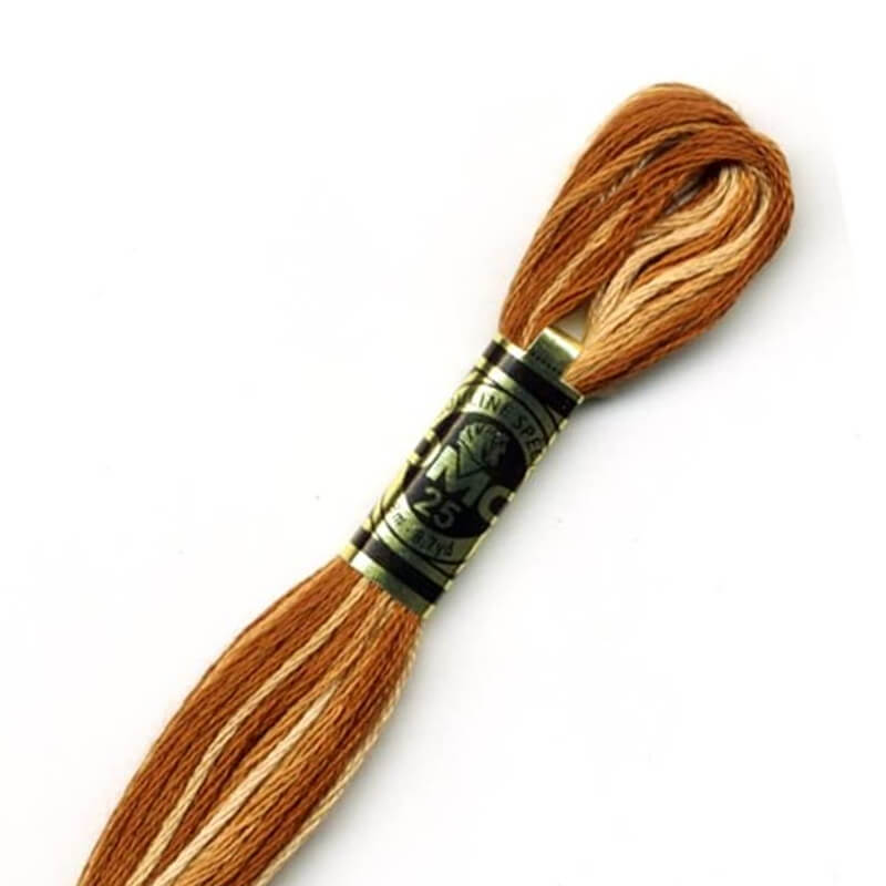 DMC diegs izšūšanai, krāsains