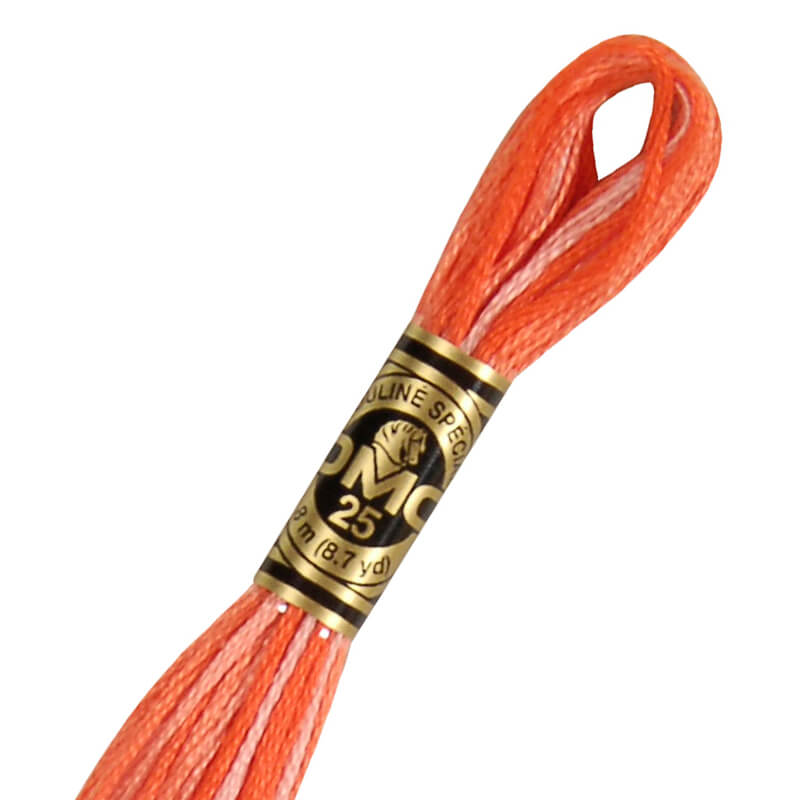 DMC diegs izšūšanai, krāsains