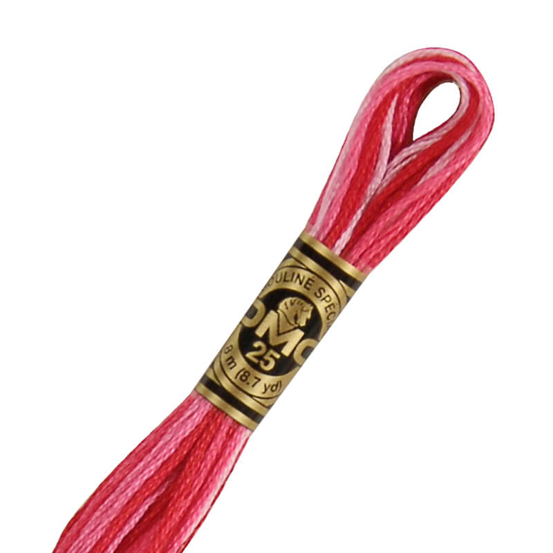 DMC diegs izšūšanai, krāsains