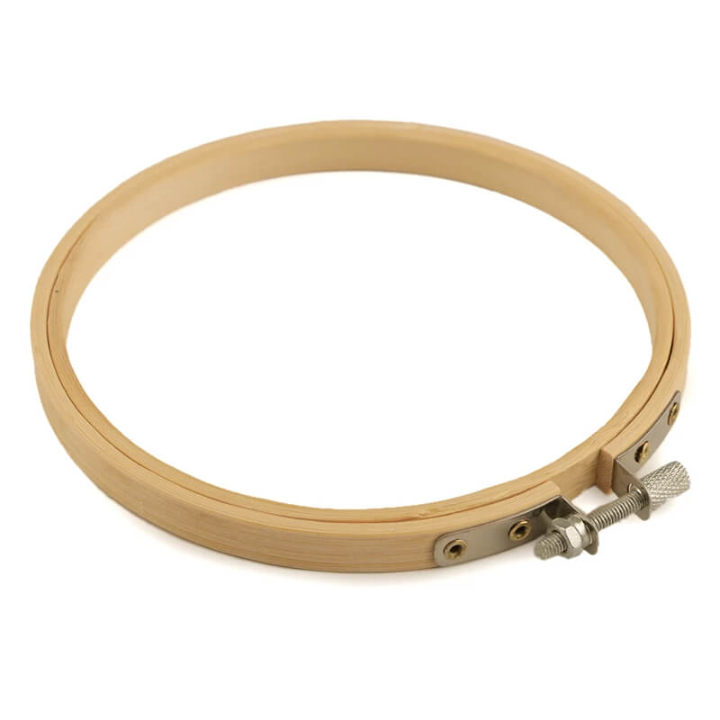 Bambusa riņķi izšūšanai