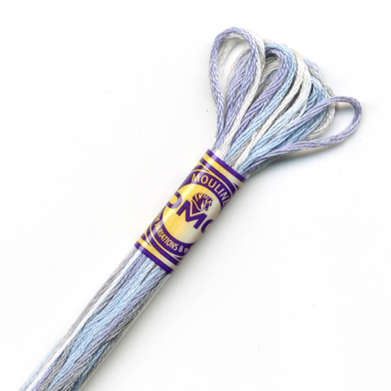 DMC diegs izšūšanai, krāsains