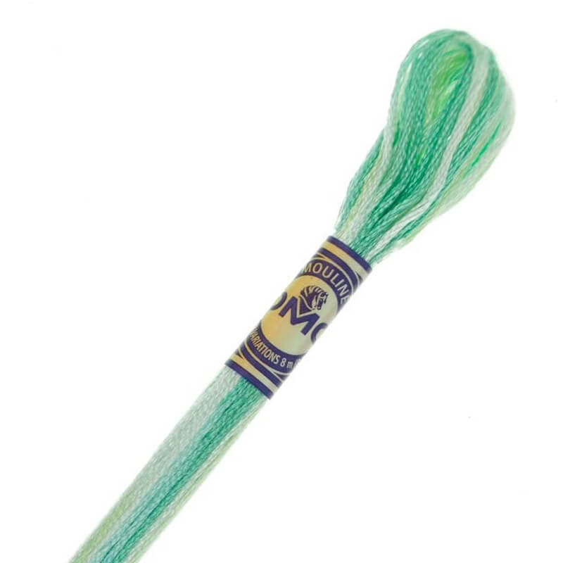 DMC diegs izšūšanai, krāsains