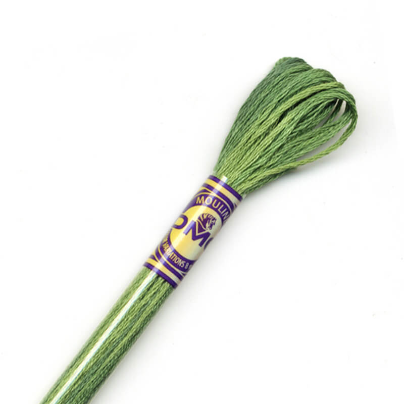 DMC diegs izšūšanai, krāsains