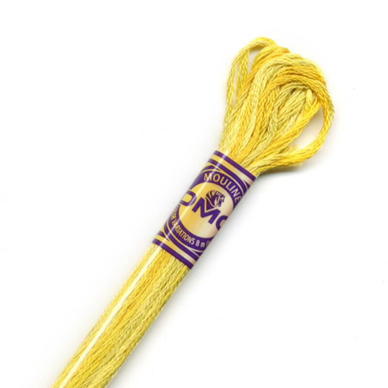 DMC diegs izšūšanai, krāsains