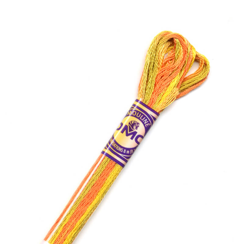 DMC diegs izšūšanai, krāsains