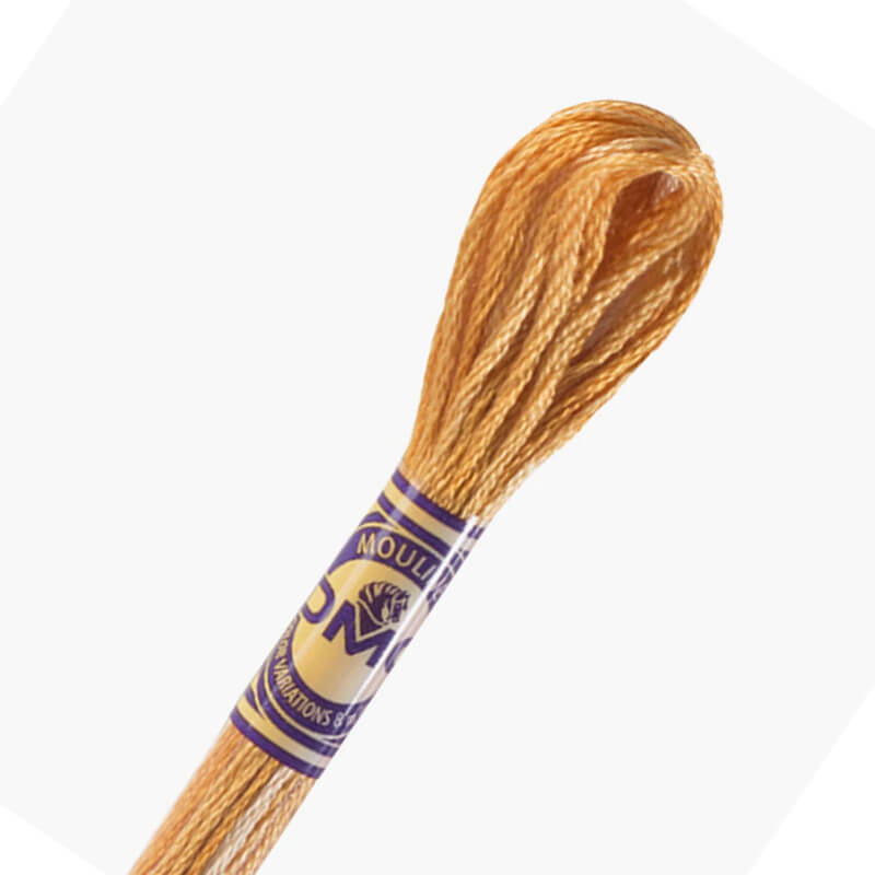 DMC diegs izšūšanai, krāsains