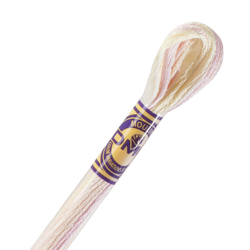 DMC diegs izšūšanai, krāsains