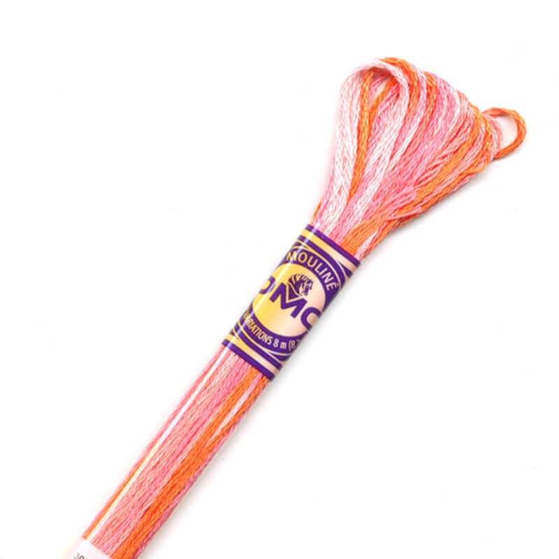 DMC diegs izšūšanai, krāsains