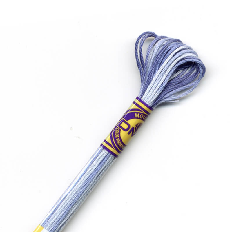 DMC diegs izšūšanai, krāsains