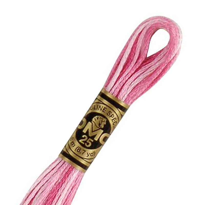 DMC diegs izšūšanai, krāsains