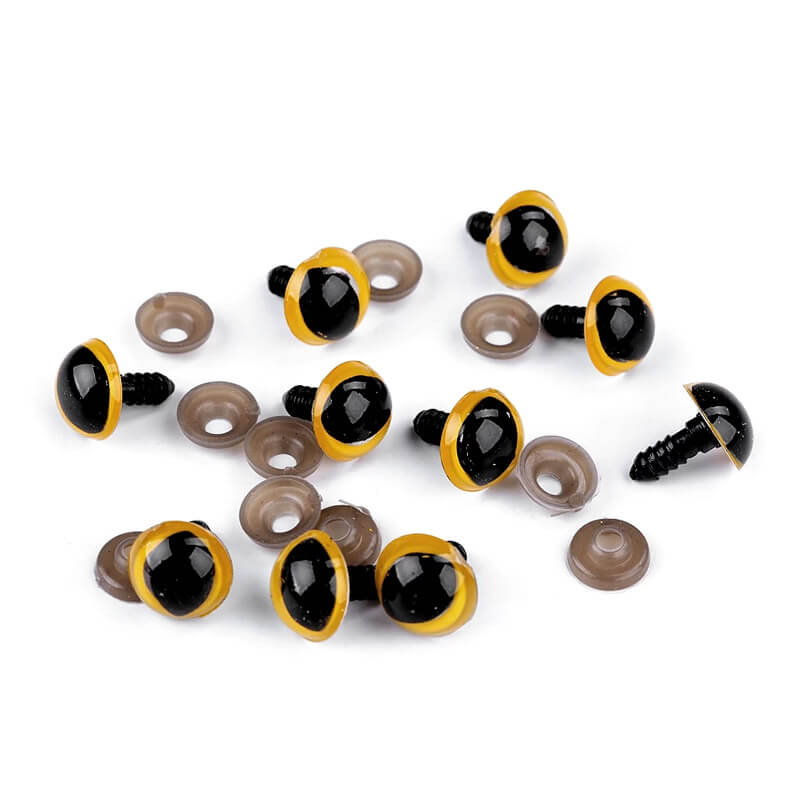 Plastmasas kaķa acs Ø14mm