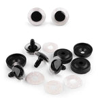 Plastic eyes for toys with glitter Ø25mm