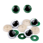 Plastic eyes for toys with glitter Ø25mm