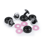 Plastic eyes for toys with glitter Ø25mm