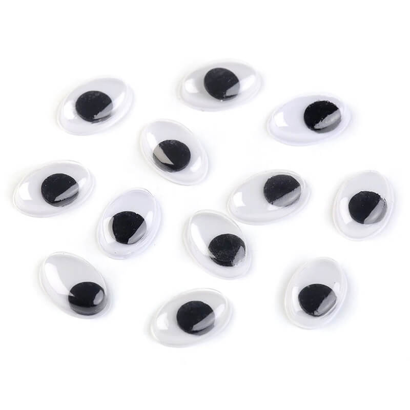 Plastmasas kustīgā actiņa - ovāla
