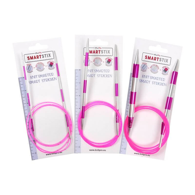 KnitPro Smart Stix alumīnija apaļadāmadata 100cm