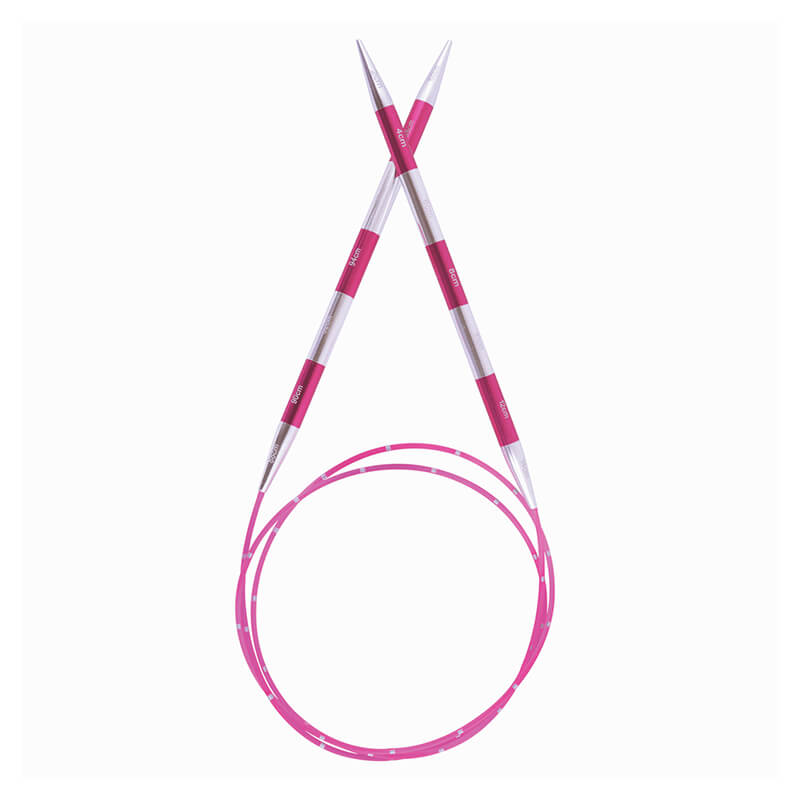 KnitPro Smart Stix aluminum circular knitting needles 100cm