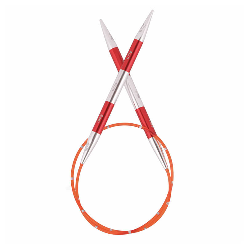 KnitPro Smart Stix alumīnija apaļadāmadata 40cm