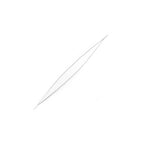 Beading needle with large eye