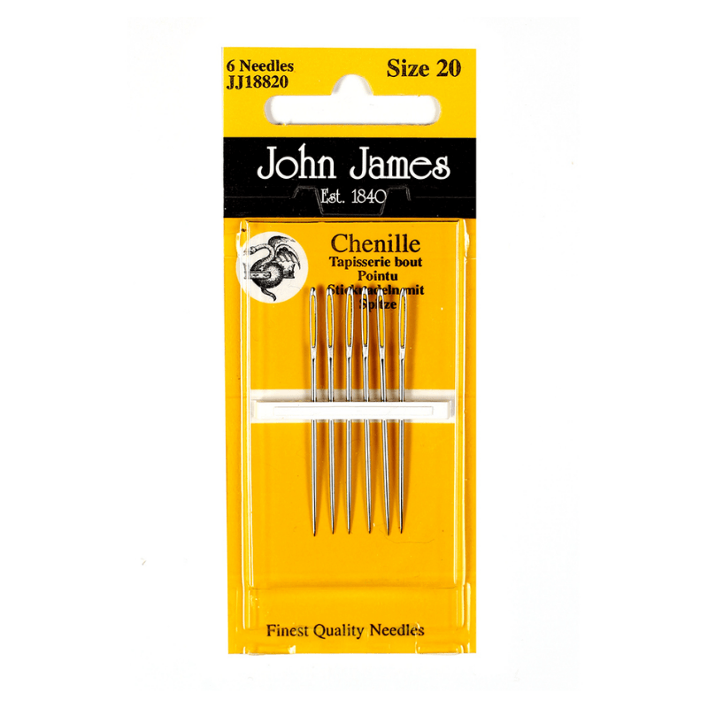 JOHN JAMES CHENILLE izšūšanas adatas