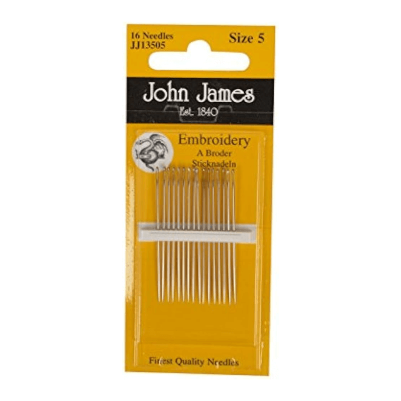 JOHN JAMES EMBROIDERY embroidery needles