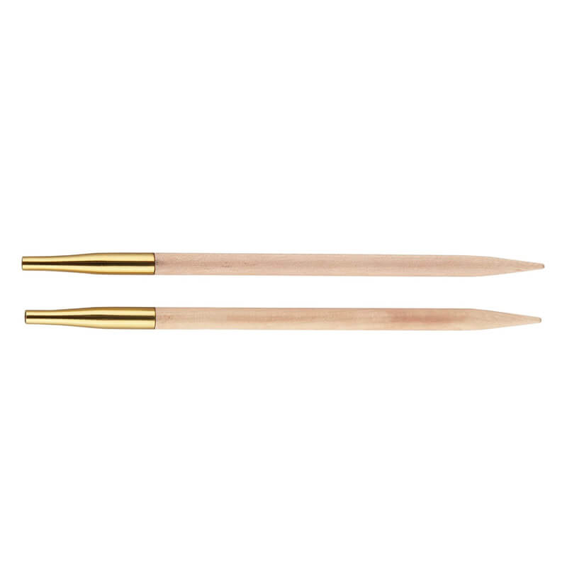 KnitPro Basix Beech apaļadāmadata bez vada 8,5cm