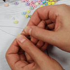 Large eye beading needles 6pcs.