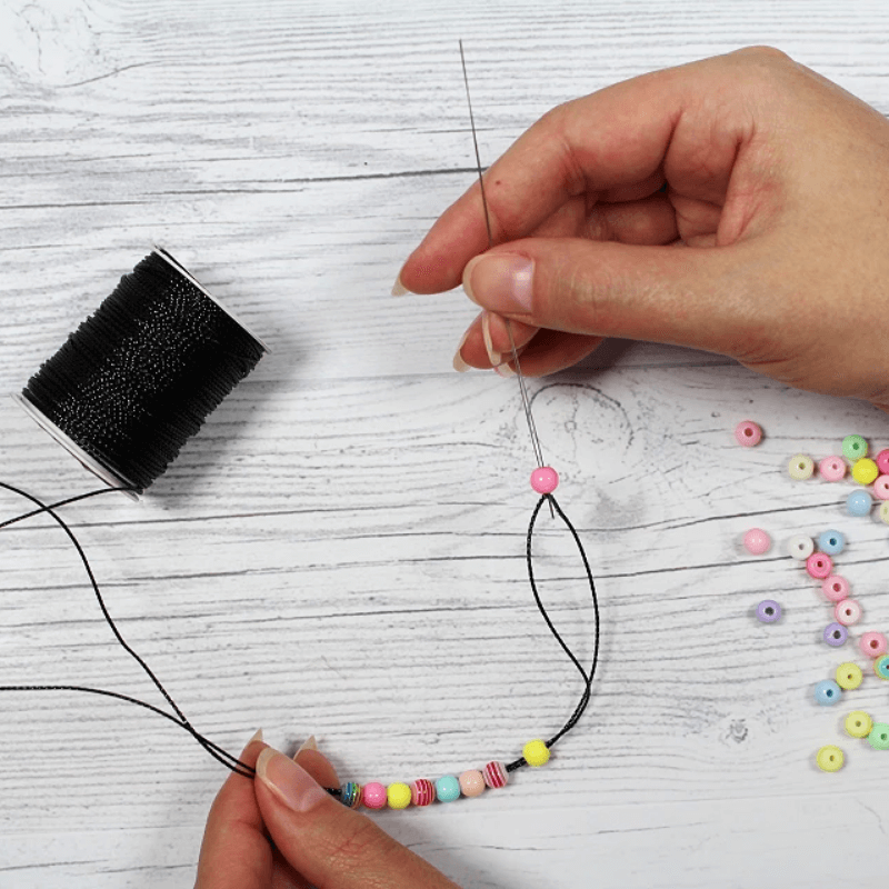 Large eye beading needles 6pcs.