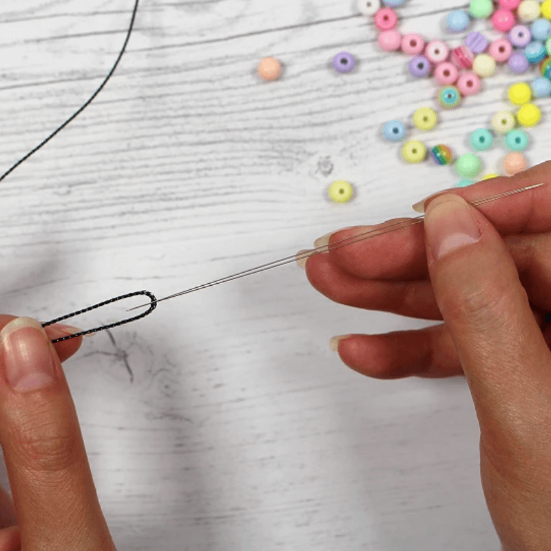 Large eye beading needles 6pcs.