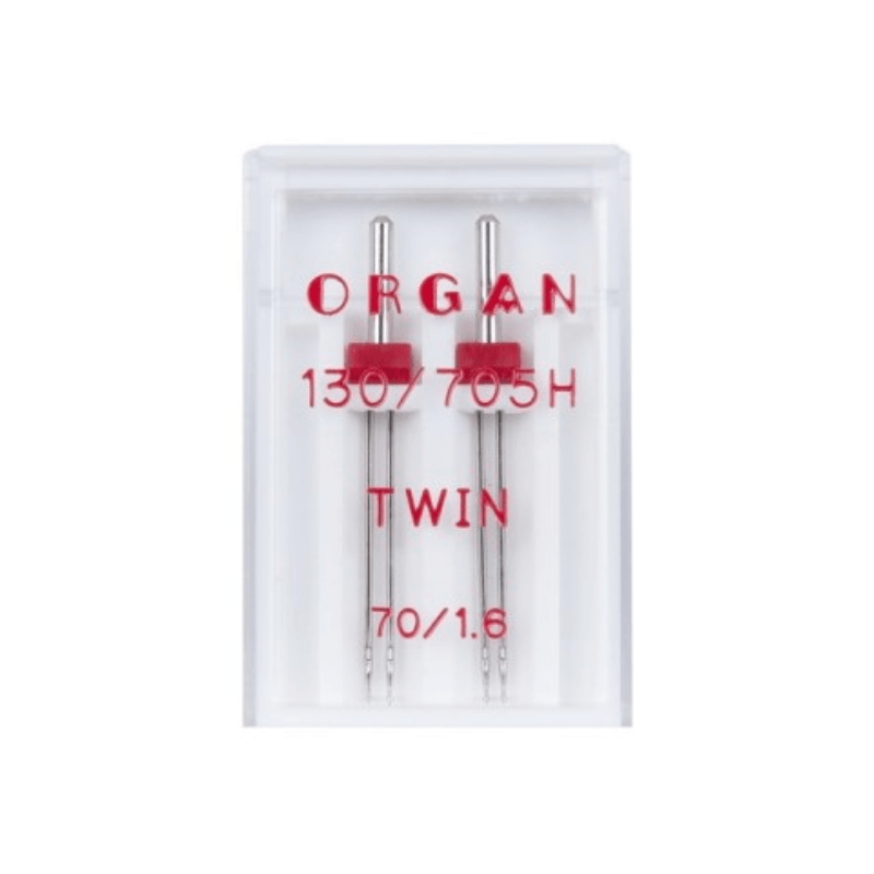 Organ Twin - dubultās šujmašīnas adatas 130/705 H