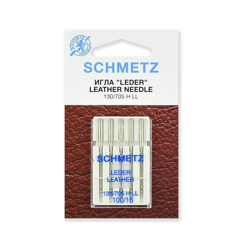 SCHMETZ Leather šujmašīnas adatas ādai 130/705 HLL
