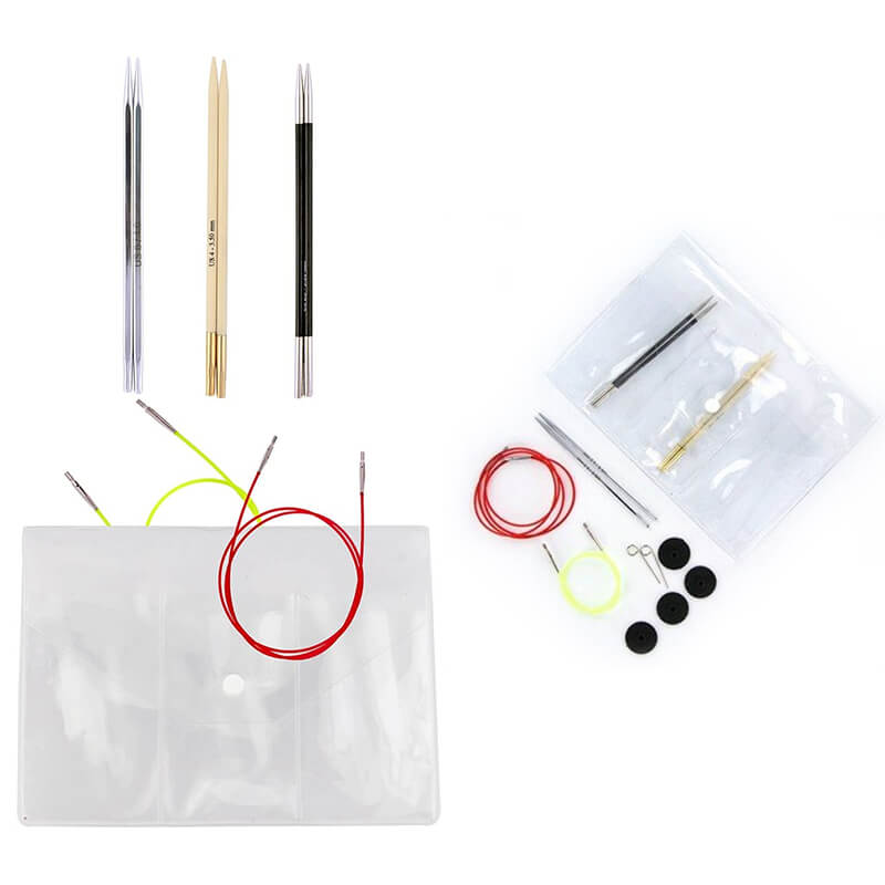 KnitPro skrūvējamo apaļadāmo adatu komplekts Set-2