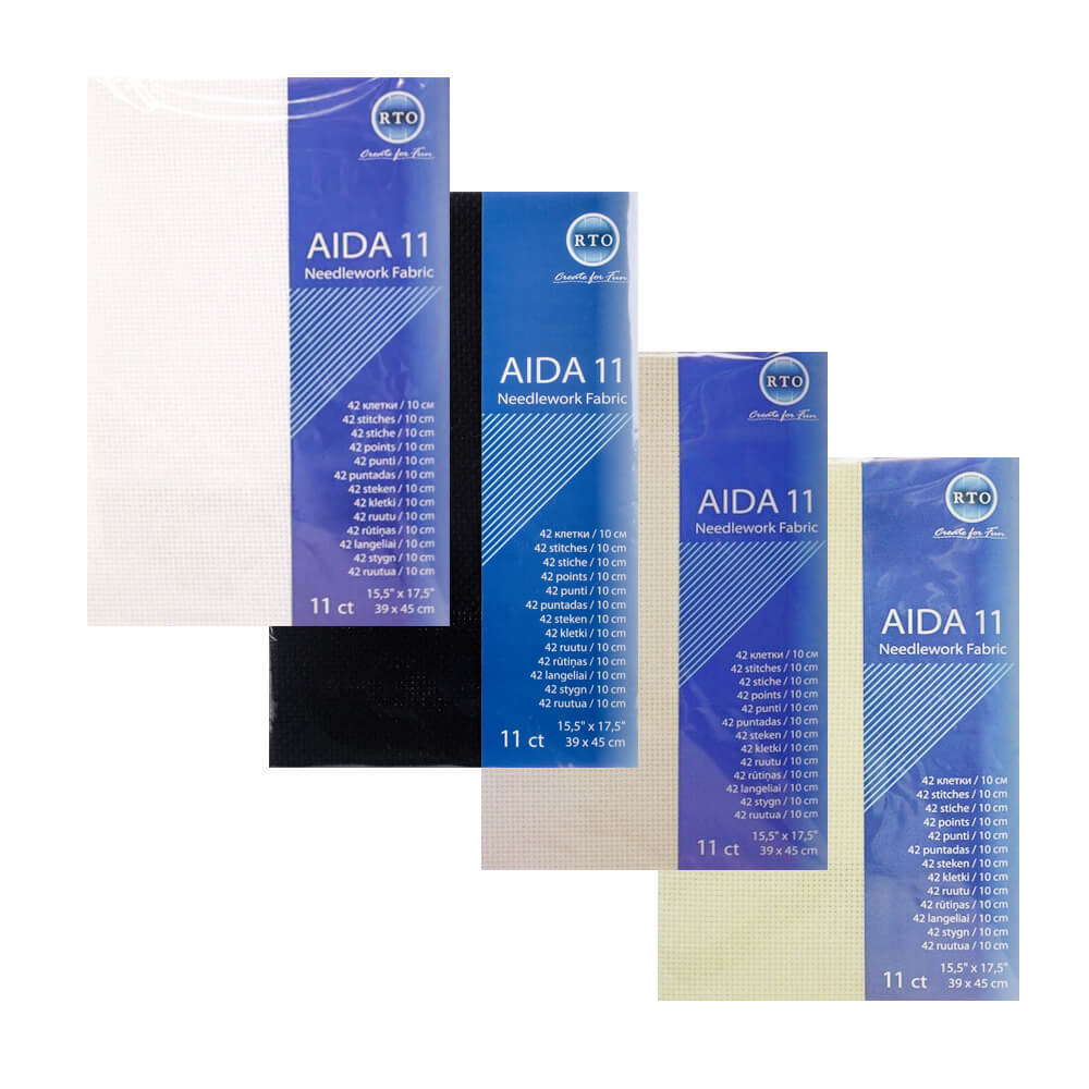 RTO AIDA 11 audums izšūšanai 39x45cm