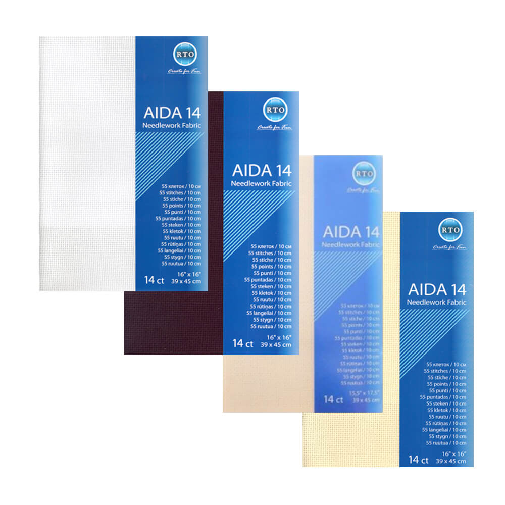 RTO AIDA 14 audums izšūšanai 39x45cm