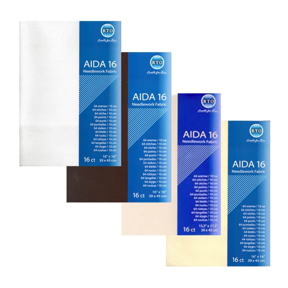 RTO AIDA 16 audums izšūšanai 39x45cm