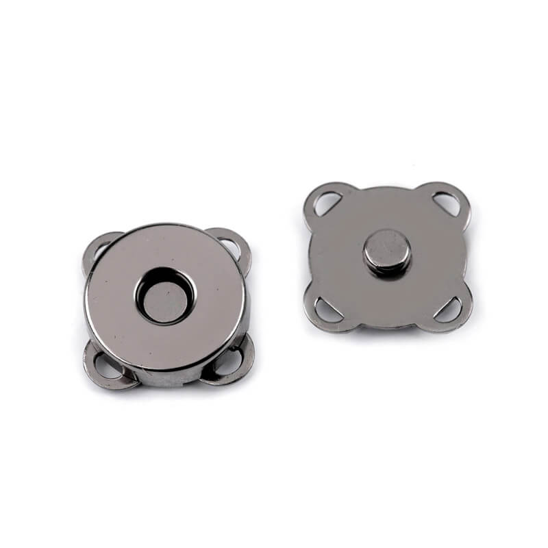 Magnetic clasp Ø14mm - sew-on