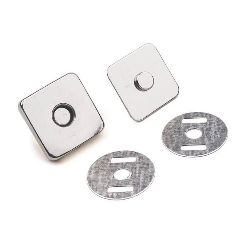 Clasp with magnet 18x18mm