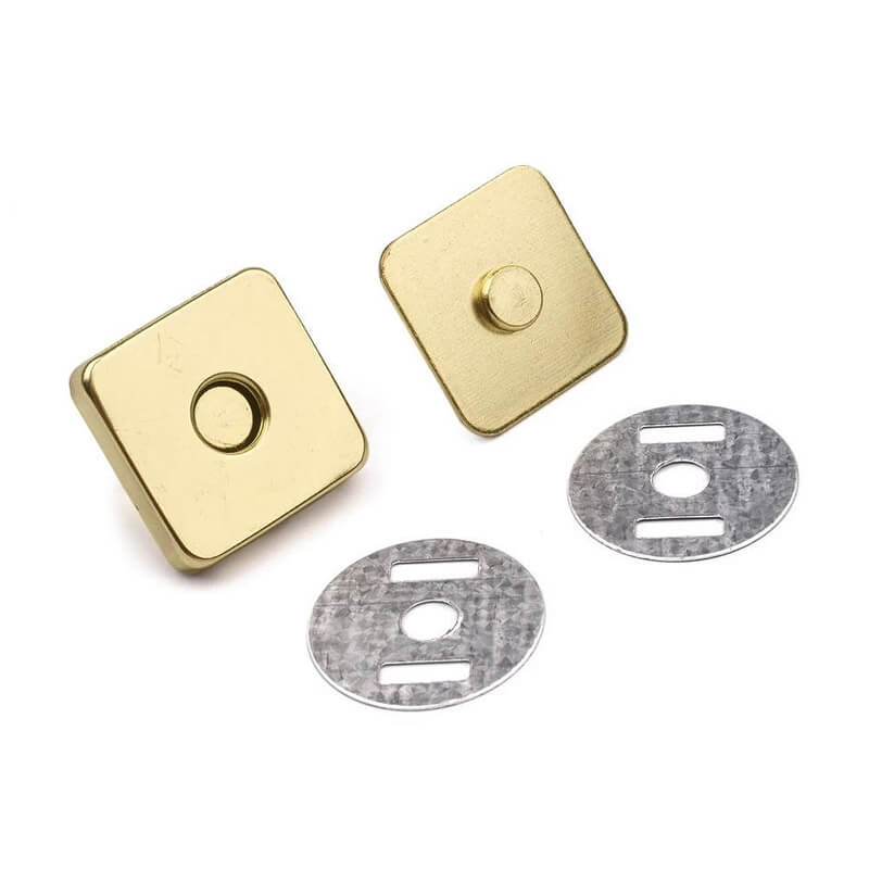 Clasp with magnet 18x18mm