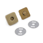 Clasp with magnet 18x18mm