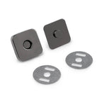 Clasp with magnet 18x18mm