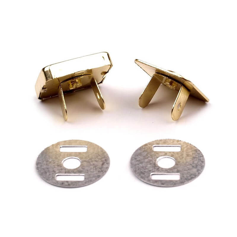Clasp with magnet 18x18mm