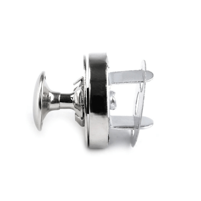 Magnetic clasp Ø18mm - 2 black nickel 060993