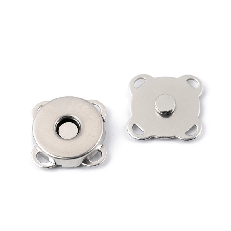 Magnetic clasp Ø14mm - sew-on
