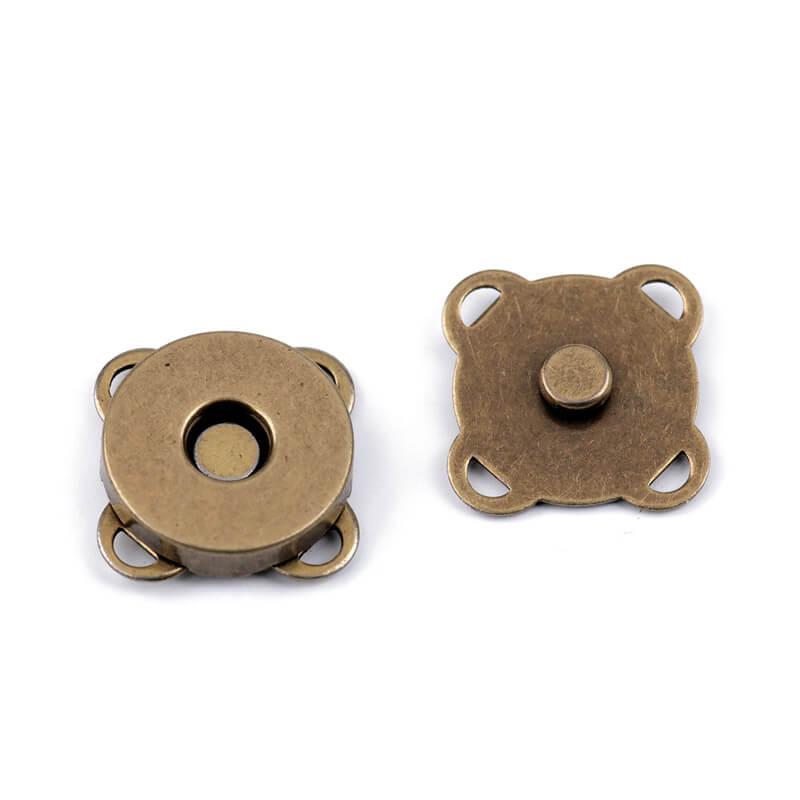 Magnetic clasp Ø14mm - sew-on
