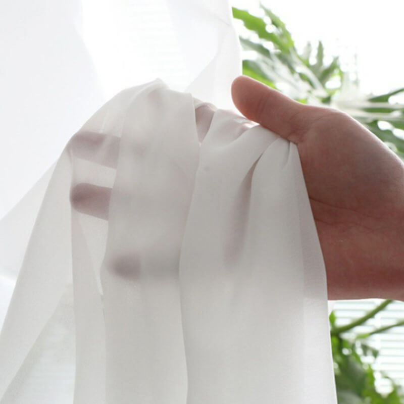 Curtain fabric - tulle with lead thread 3m